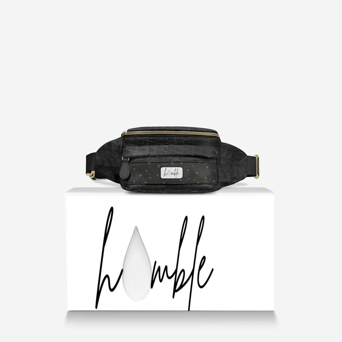Fanny Luxe Italian Leather Belt Bag