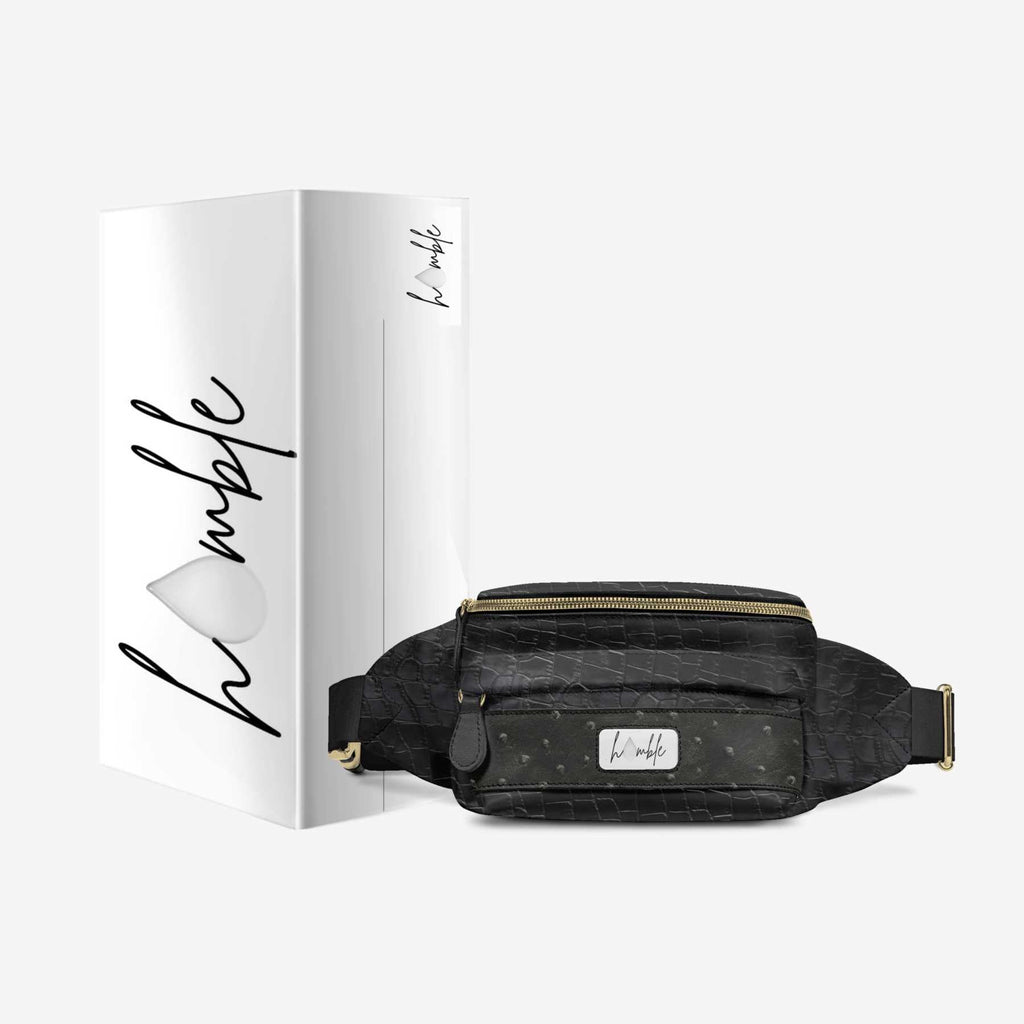 Fanny Luxe Italian Leather Belt Bag