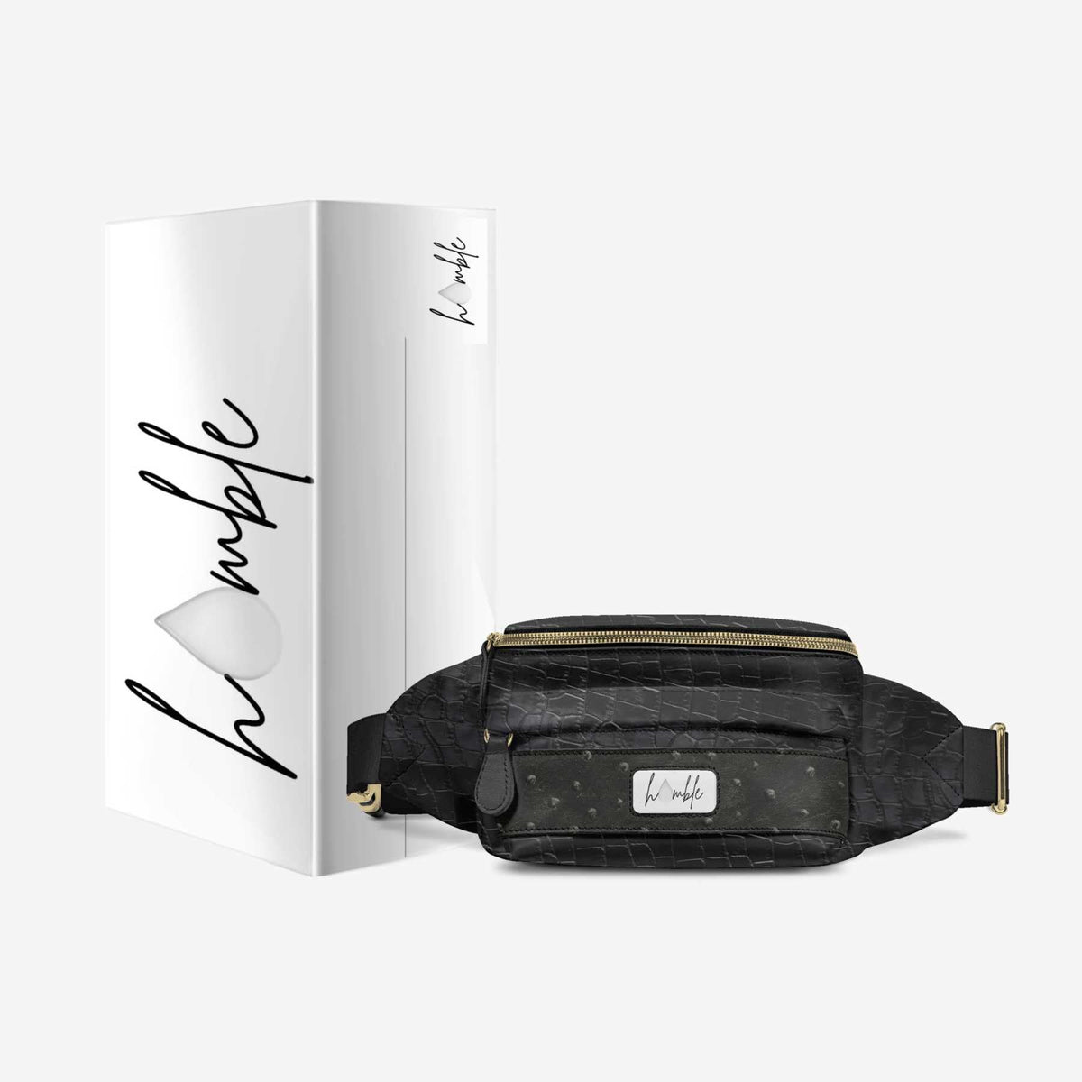 Fanny Luxe Italian Leather Belt Bag
