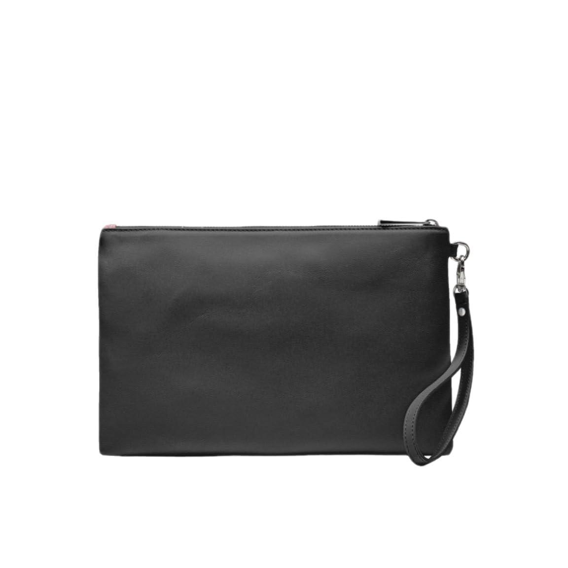 Stel'O Luxe Blaque Italian Leather Clutch Bag