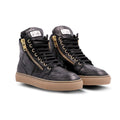Humble Drip Italian Leather High-Top Sneakers