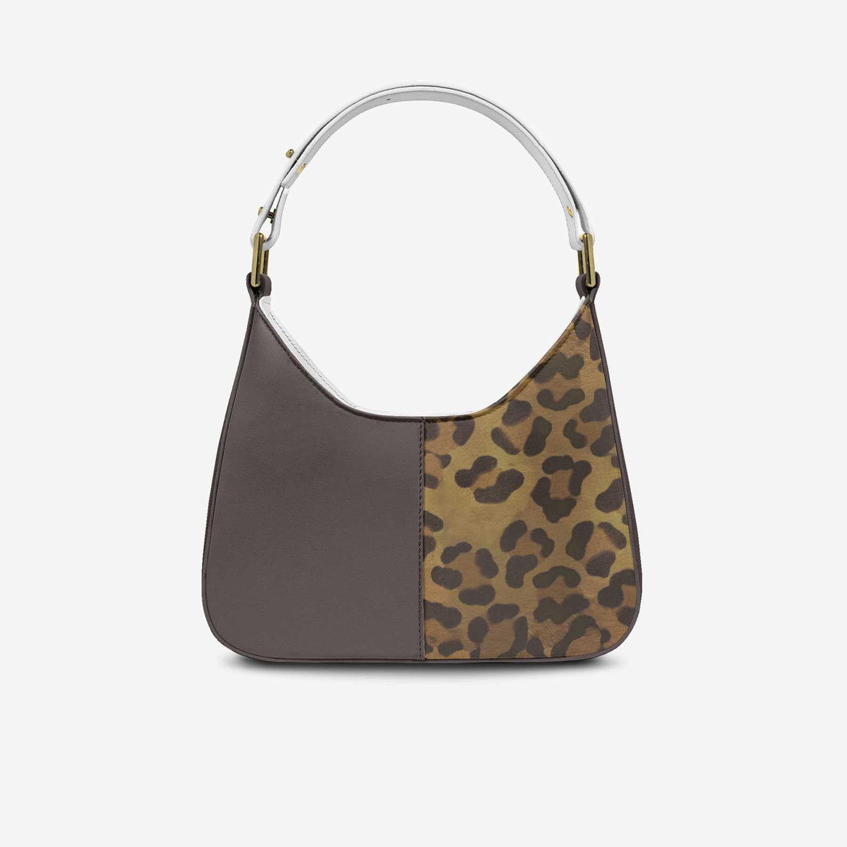 G'Lo Luxe Italian Leather & Leopard Shoulder Bag